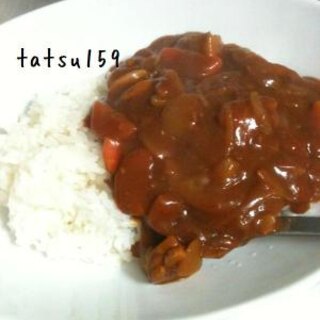 トマト缶で作る簡単トマトカレー